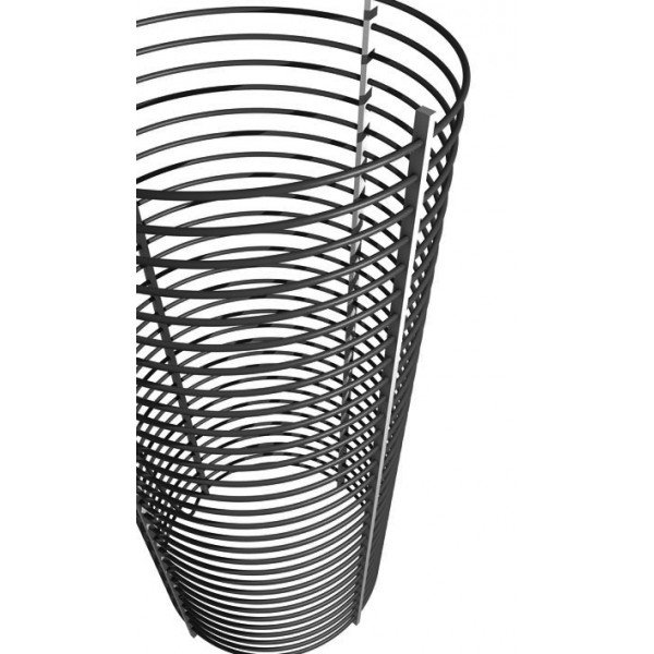 Corbeille géothermique dn25 - Capteur horizontal eau glycolée