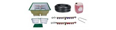 Capteurs géothermiques horizontaux - Kits complets et tubes PE (2)