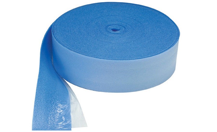 Ruban adhésif bleu pour isolation ou marquage, utilité en pose de plancher chauffant électrique.