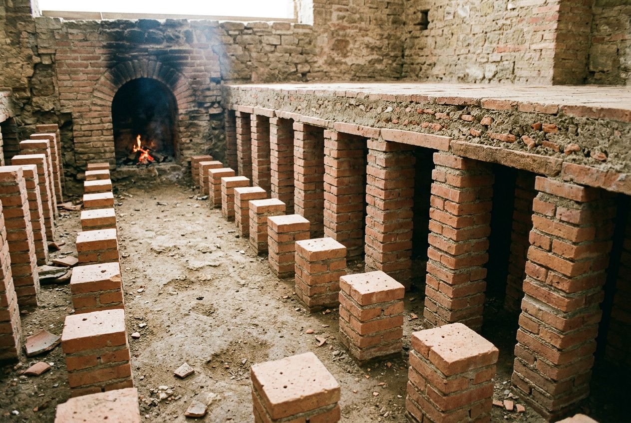Comment les romains chauffaient-ils leurs maisons dans l'antiquité ?