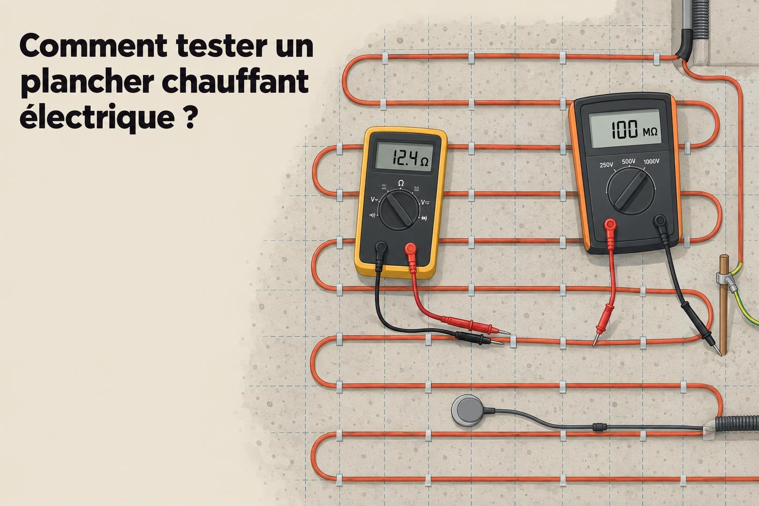 Comment tester un plancher chauffant électrique ?
