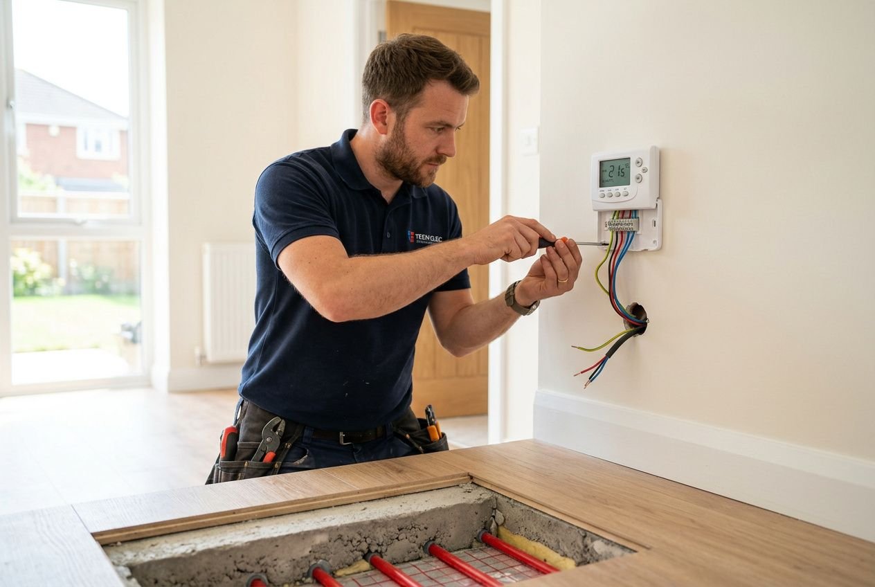 Installation thermostat plancher chauffant : guide pas à pas